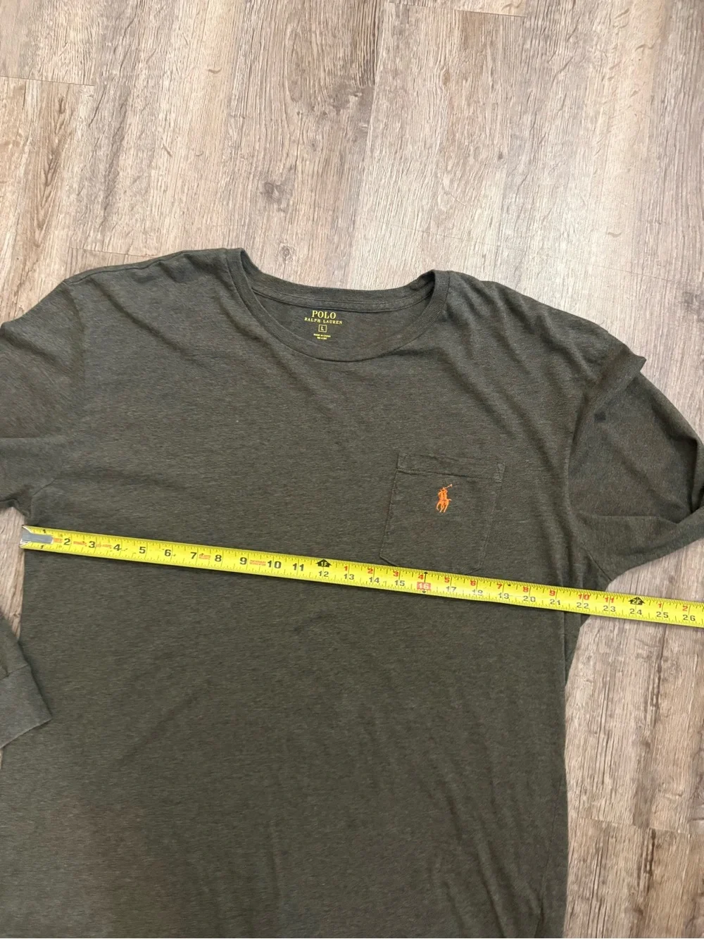Polo Ralph Lauren • Cotton Long Sleeve Pocket Tee